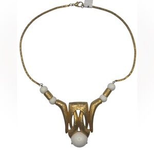 1960s Brutalist Statement Necklace